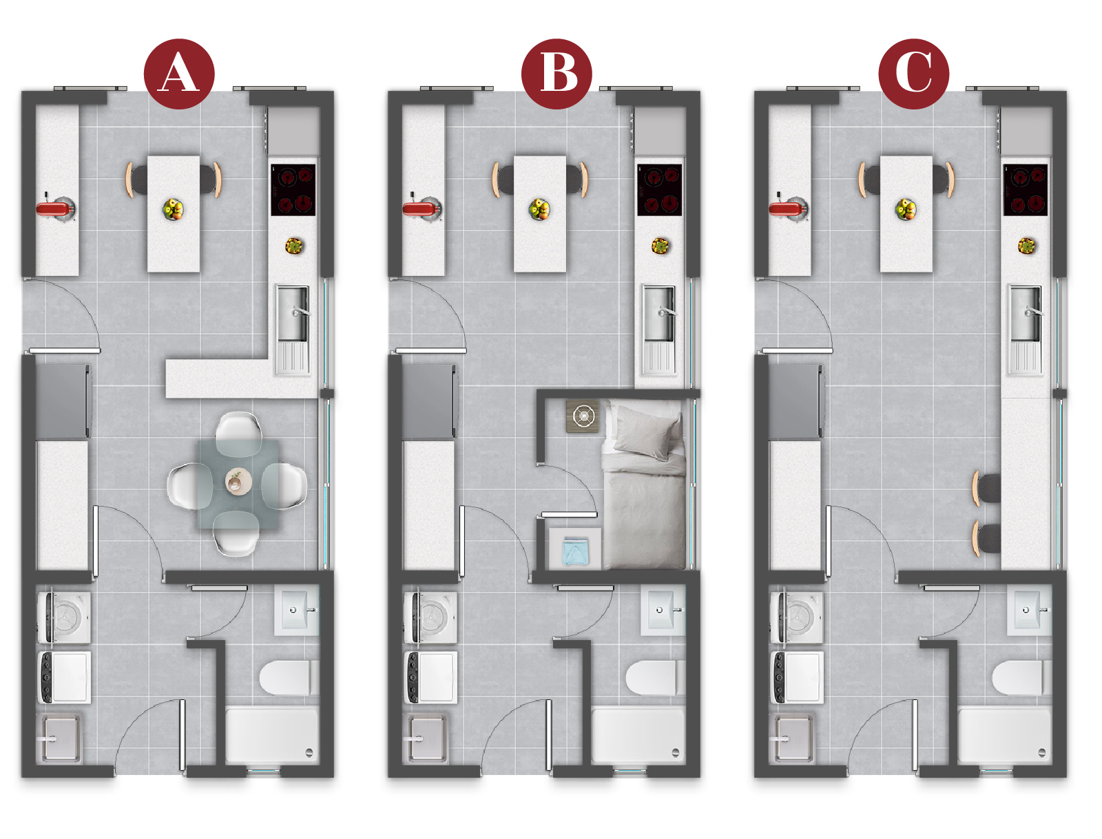 Adaptaciones de Cocina Casa Tipo A
