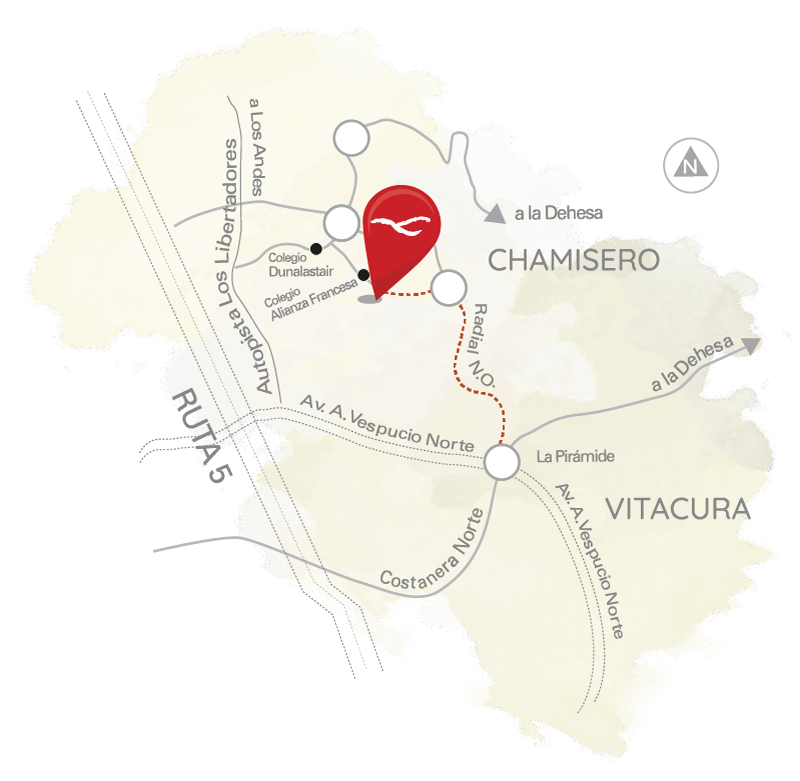 Plano de Ubicación Chamisero